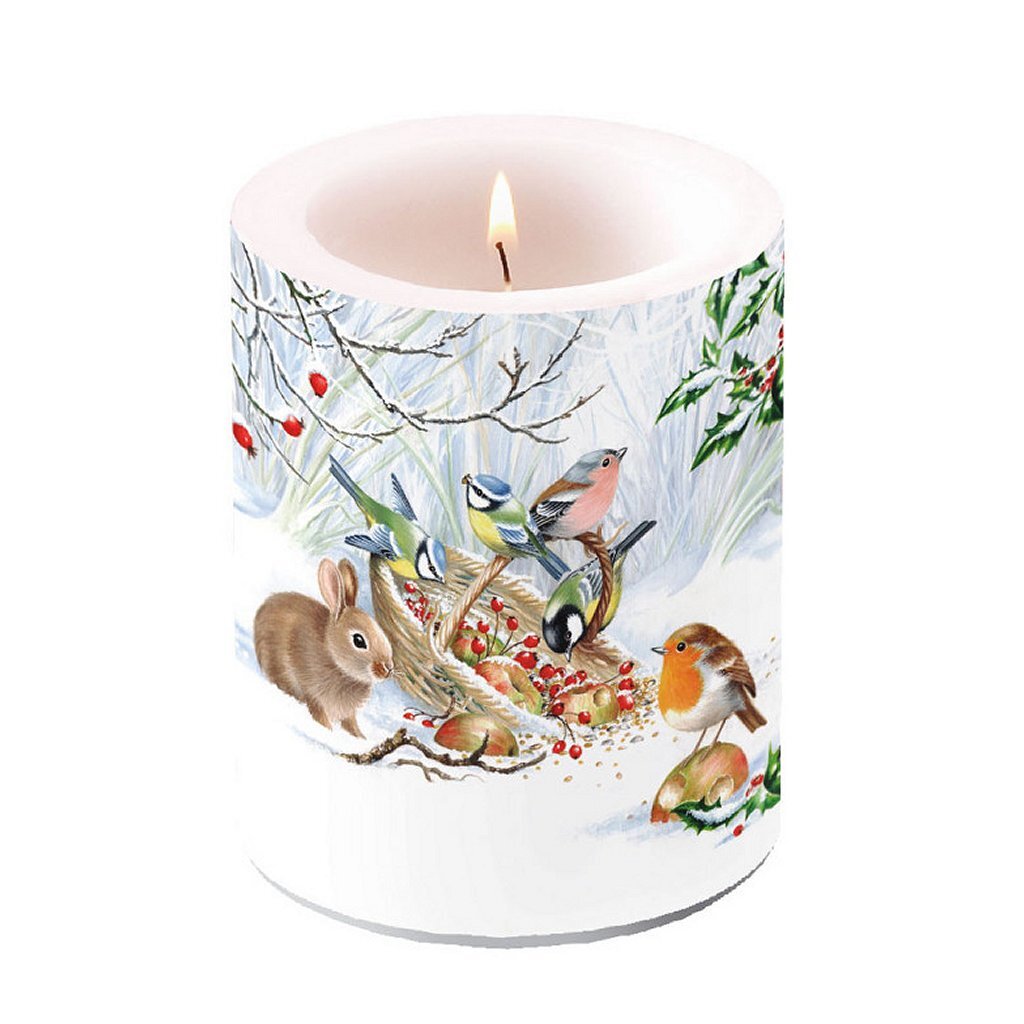 Ambiente Ambiente Winter Treat Candle 75 ore di combustione 10x12 cm