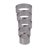 Patisse protrudes around 5-piece stainless steel