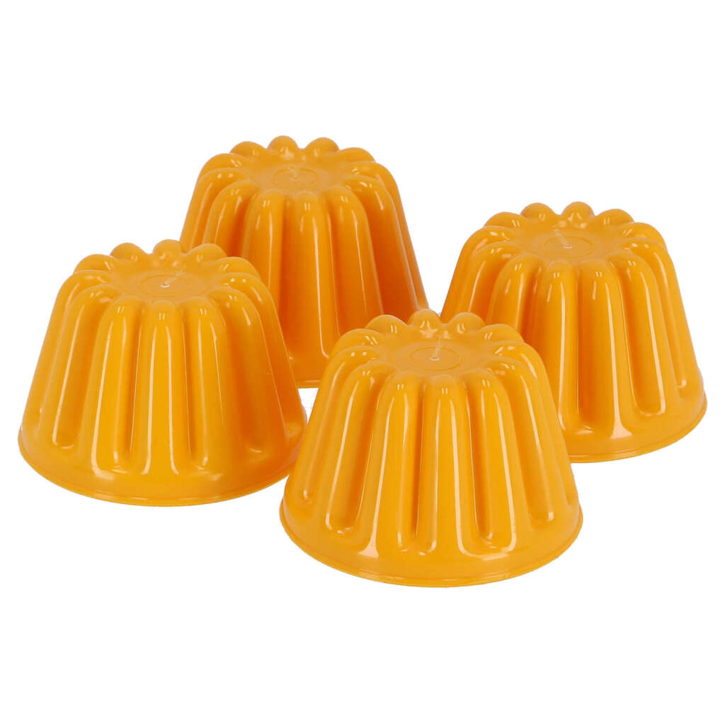 Pudding Patisse Forms 100 ml 4 sztuki żółty