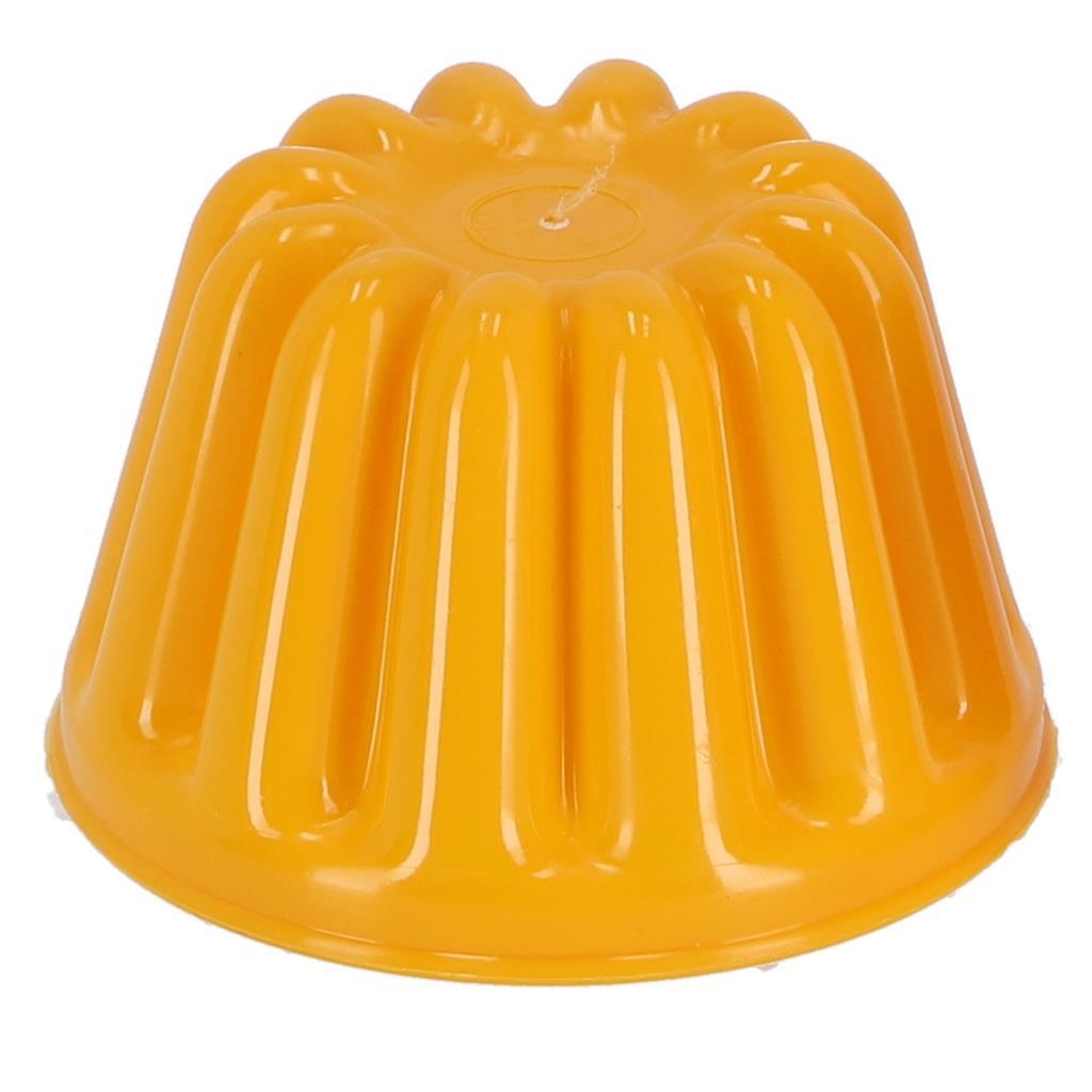 Patisse Pudding Formes 100 ml 4 pièces jaunes