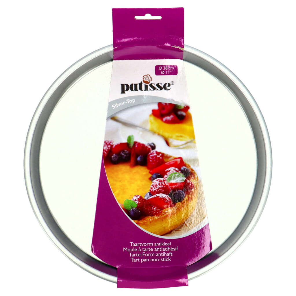 Patisse Cake Sorm anti -življenje 28 cm srebro