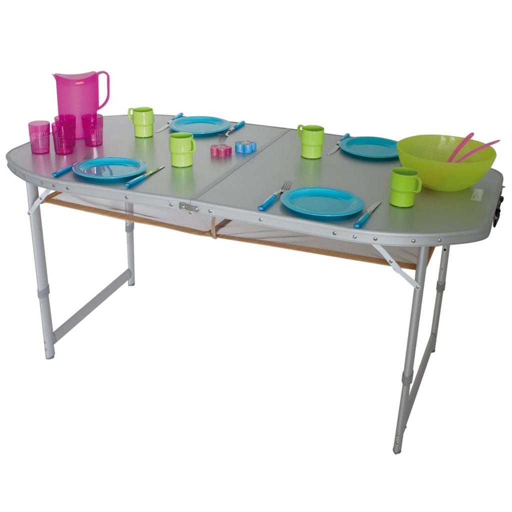 Table de camping eurotrail crouzet 150x80 cm