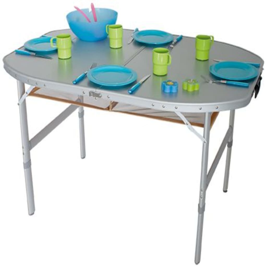 EuroTrail Camping Table Chartres 120x80 cm