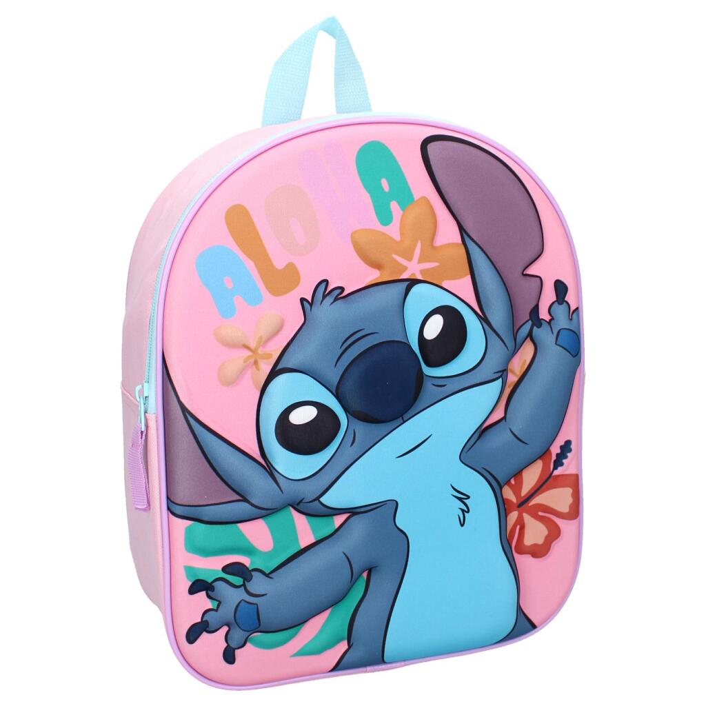 Disney Stitch einfach spezieller Rucksack 3D Pink