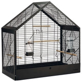 BEEZTEES BEEZTEES Cage d'oiseau Yara 71x35x70 cm Black