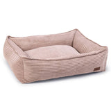 Designed by Lotte Designed by Lotte Dog Basket ribbed 80x70x22 cm pink