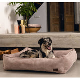 Designed by Lotte Designed by Lotte Dog Basket ribbed 80x70x22 cm pink