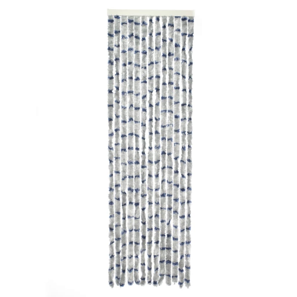 Travellife Travellife Fly curtain Chenille Stripe 185x56 cm Gray and Blue