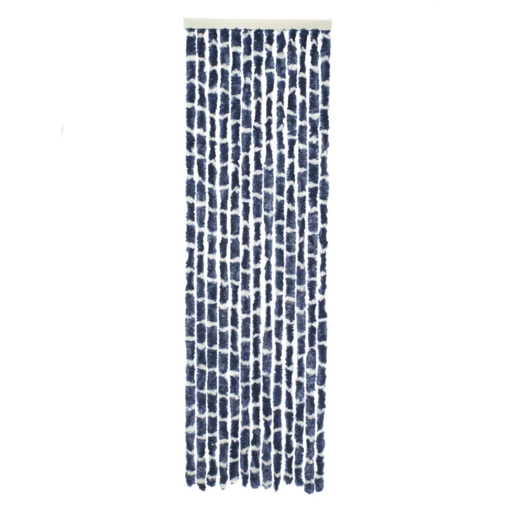 Travellife Travellife Fly curtain Chenille Stripe 185x56 cm blue and white