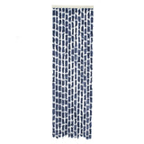 Travellife Travellife Fly curtain Chenille Stripe 185x56 cm blue and white