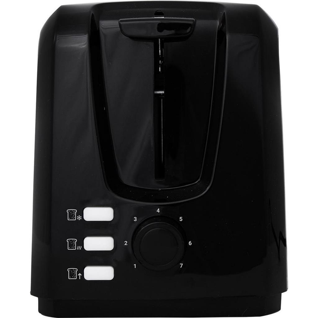 Tomado TBT2001B Toaster Black en acier inoxydable