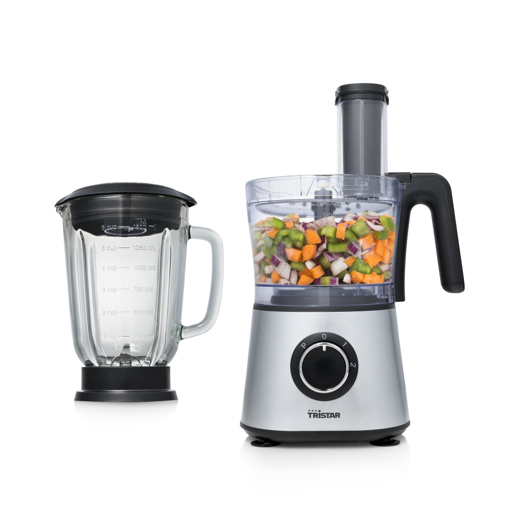 Tristar Tristar MX-4823 Food processor stainless steel black