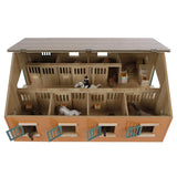 Kids Globe Globe Globe Paardenstal met 7 boxen, 1:24