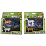 Kids Globe Globe Horses, 4 .. 1:32