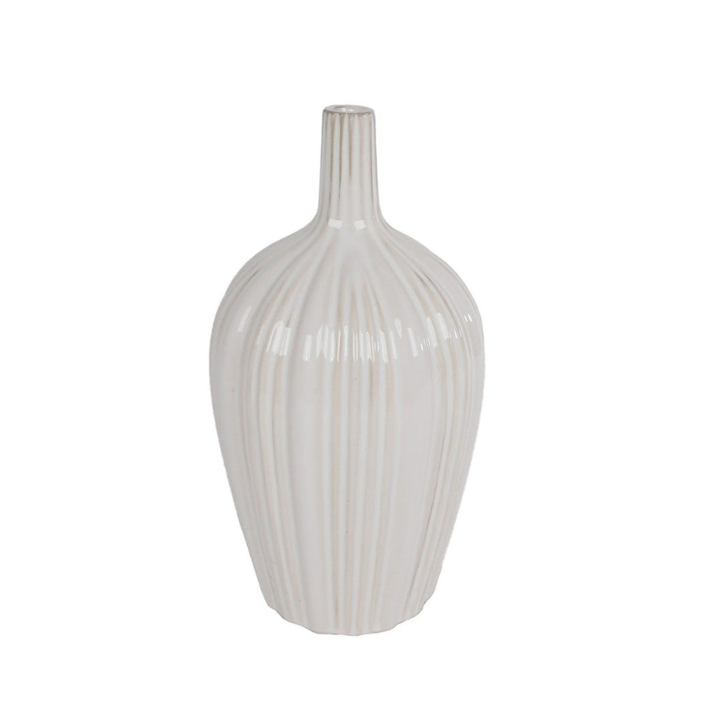 Razno vaza Annet M White Londeneware 14.5x14.5x28cm