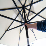 Madison Parasol Corsica 200x250 cm grigio