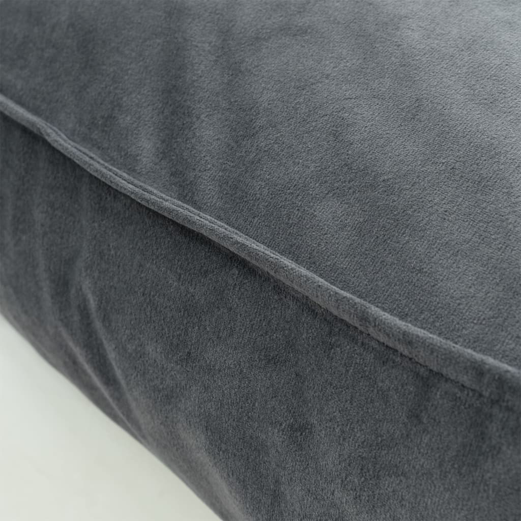 Madison Dog Cushion Velvet 100x70x15 cm Grey