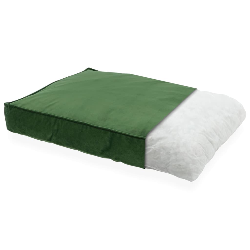 Madison dog cushion Velvet 100x70x15 cm green