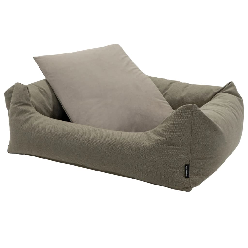 Lit de chien madison pour l'extérieur de Manchester 80x67x22 cm taupe