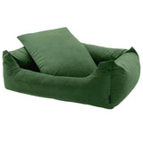 Madison Dog Bed Velvet 80x67x22 cm zielony