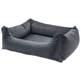 Madison Madison Dog Bed Velvet 120x95x28 cm Gray