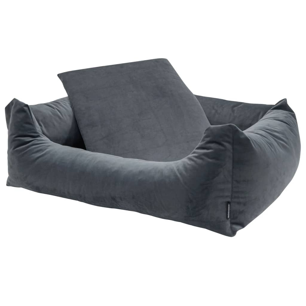 Madison Madison Dog Bed Velvet 120x95x28 cm Gray