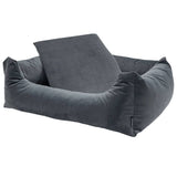 Madison Madison Dog Bed Velvet 120x95x28 cm grå