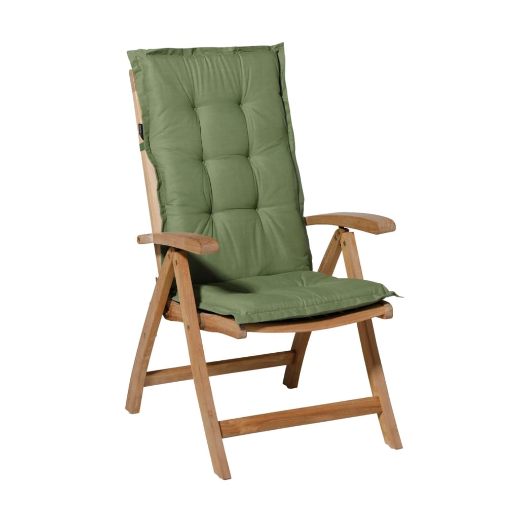 Madison CHAIR KUSHION MAT HARD BACK GRÉISST 123X50 CR GREEN