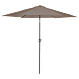 Madison Parasol Tenerife rond 300 cm taupe