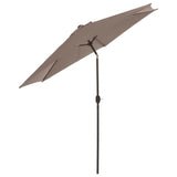 Madison Parasol Tenerife environ 300 cm taupe