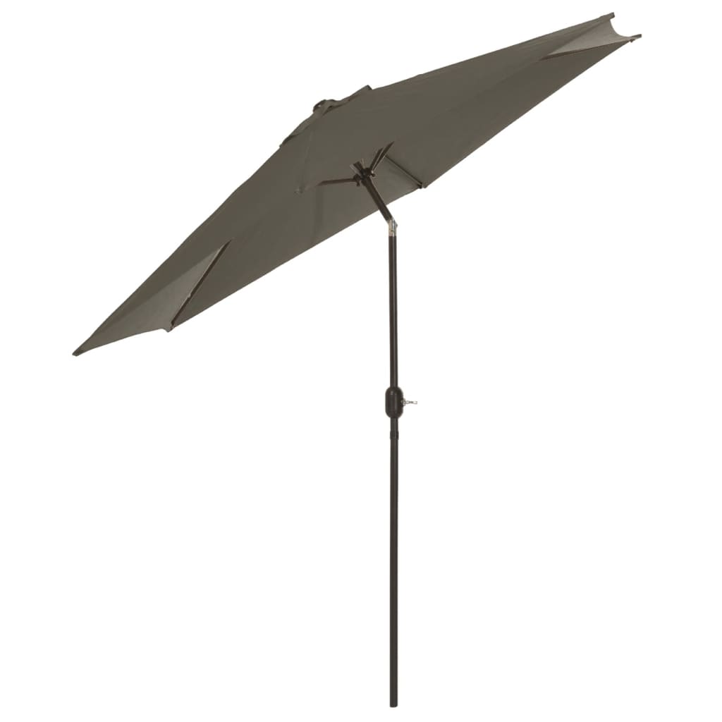 Madison Parasol Teneriffa rund 300 cm Grau