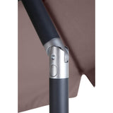 Madison Parasol Lanzarote omkring 250 cm taupe