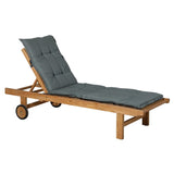 Madison Lounger Cushion Basic 200x60 cm grå