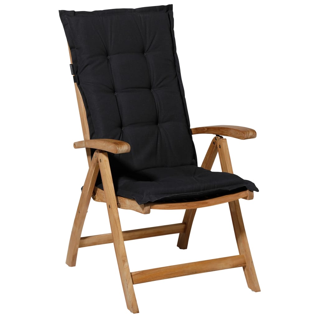 Madison Chair polštář s vysokým zády Panama 123x50 cm černá