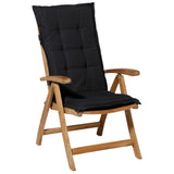 Madison Chair polštář s vysokým zády Panama 123x50 cm černá