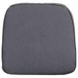 Madison seat cushion for Wicker Garden chair Panama 48x48 cm Gray