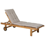 Madison Lounger Kissen Panama 200x60 cm Licht Beige