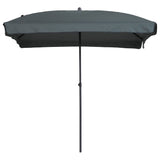 Madison Parasol Patmos Luxus rechteckig 210x140 cm Grau