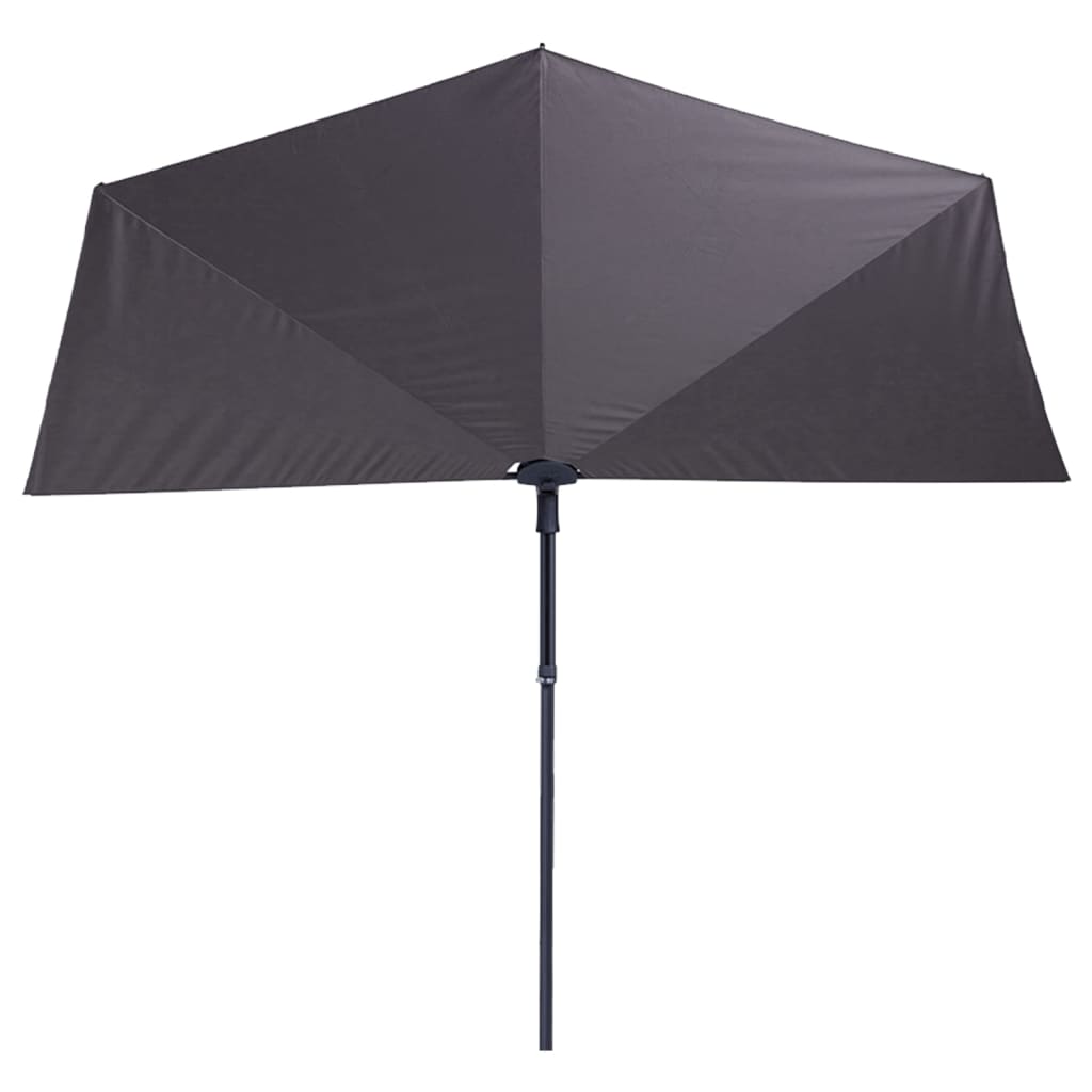 Madison Balkon Parasol Sonnenwelle 270x150 cm Taupe Pac3p015