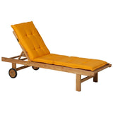 Madison Lounger Kissen Panama 200x60 cm Goldfarbe