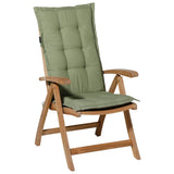 Madison Chair -pute med høy rygg Panama 123x50 cm Saliegroen