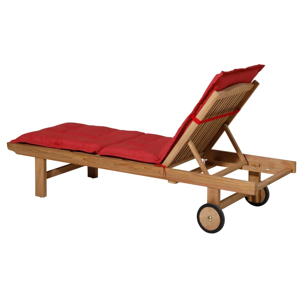 Madison Lounger Cushion Panama 200x60 cm mursten rød