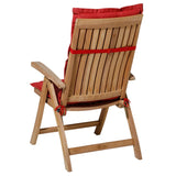 Madison Chair -pute med høy rygg Panama 123x50 cm murstein rød