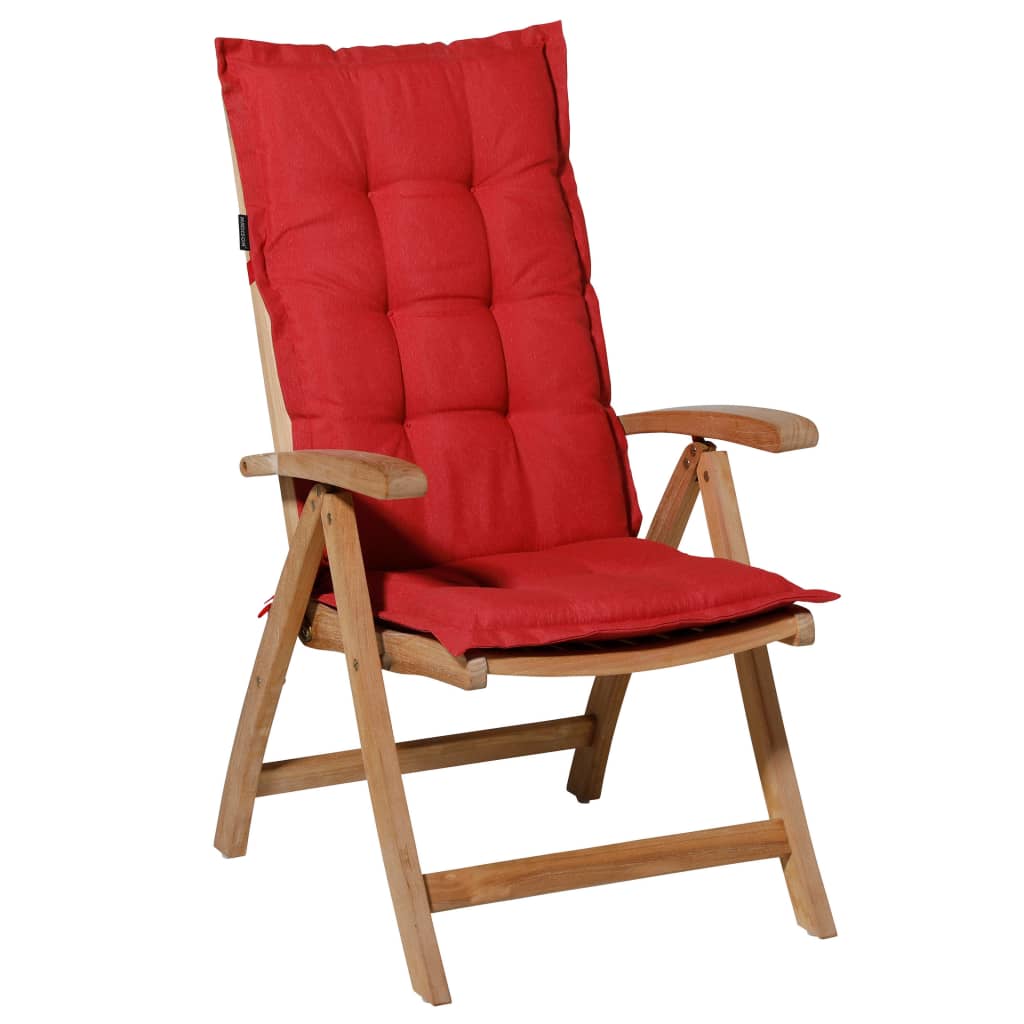 Madison Chair -pute med høy rygg Panama 123x50 cm murstein rød