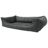 Madison Friends Dog Basket Sofa Orthopedic Grey