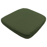 Cuscino di sedile Madison per sedia da giardino di vimini Panama 48x48 cm verde