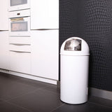 Eko Eko Waste Bin With Pressure Låg 40 L White