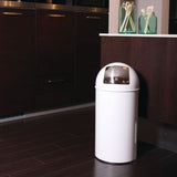 Eko Eko Waste Bin With Pressure Låg 40 L White