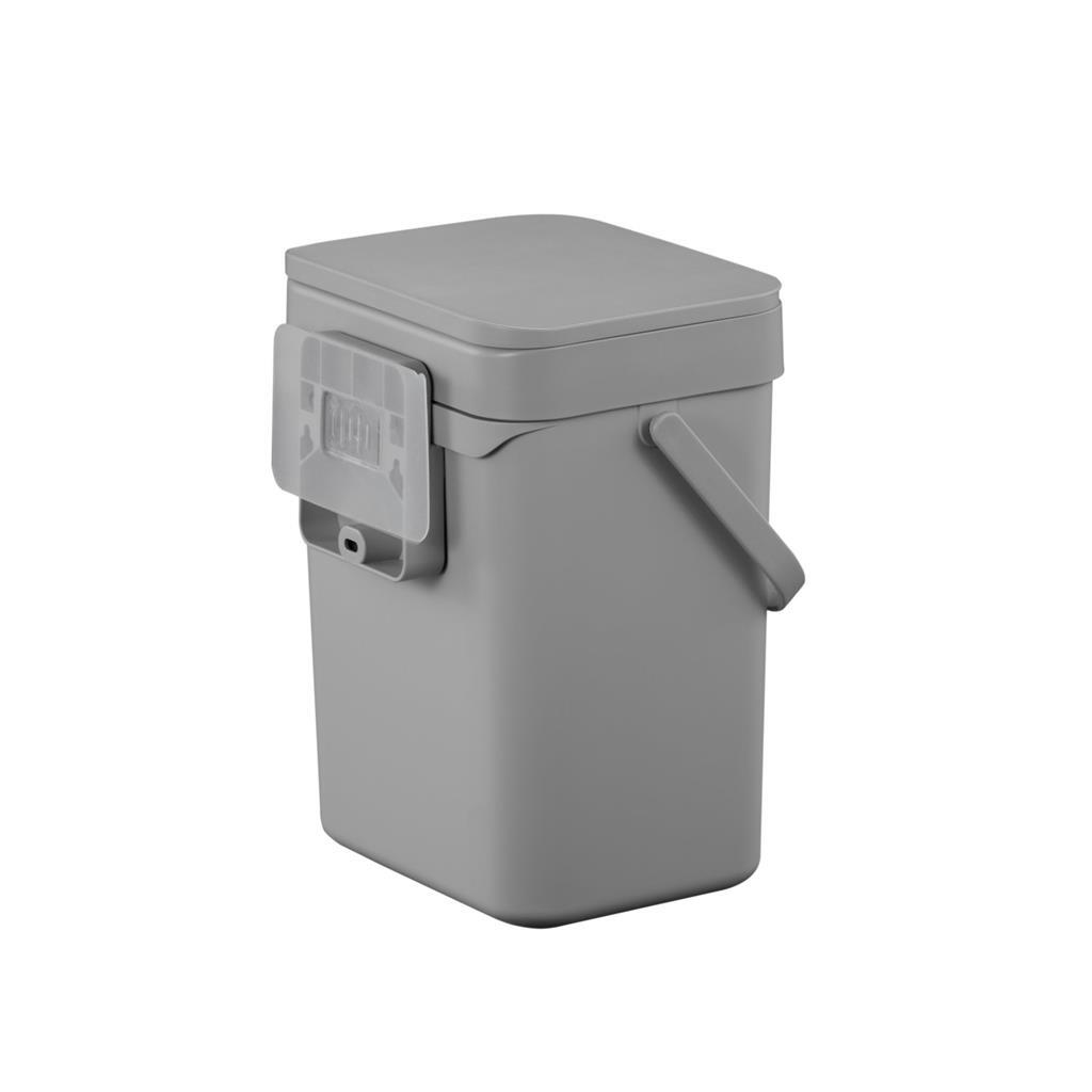 EKO EKO Puro II Foodwaste Caddy Afvalemmer 5L Grijs