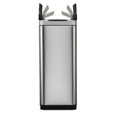 Eko Eko Garbage Can avec Sensor Phantom 2x20 L Matt Silver-Colored